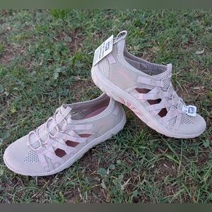 Skechers Women's Light Pink Casual Slip-On Sandal Sneakers